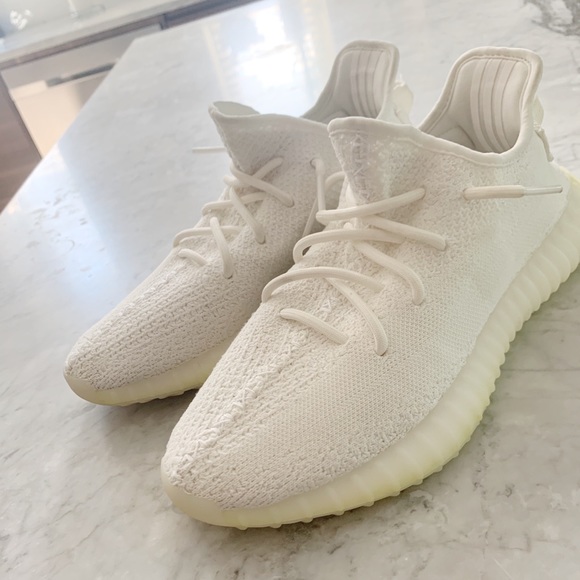Yeezy Cream White Sneakers - Picture 2 of 5